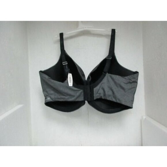 Adore Me  Women's Abellinaa Bra Gray/Black Bra 40D NWOT!! - Picture 2 of 2